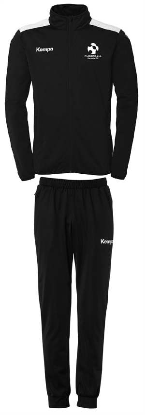 Træningsdragt - Kempa dommertøj - Sort/hvid